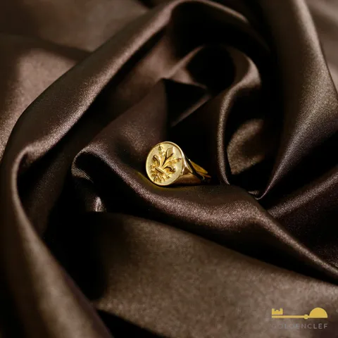 [100% MADE IN ITALY](골든클레프) 18K 릴리 코인 오픈링 +무이자12개월