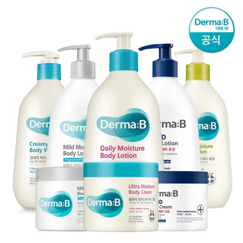 더마비 데일리 모이스처 바디로션 400ml 1+1