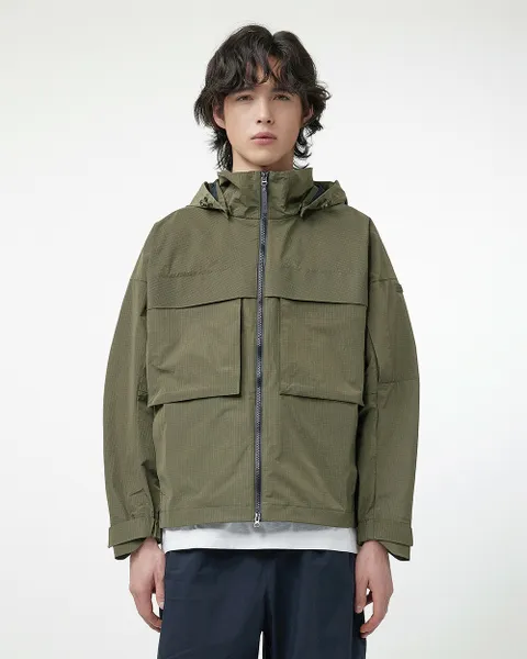 [현대백화점] 남성 오리지날 유틸리티 웨더 자켓 카키 - HEM0002AJZKHA