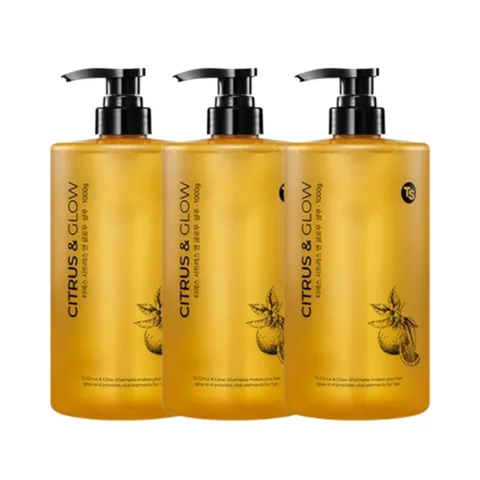 [온누리상품][TS] TS시트러스글로우샴푸 탈모증상완화 1000g 3개
