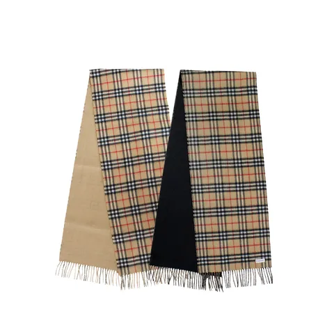 (버버리) 리버시블 빈티지체크 캐시미어 클래식 머플러 +할인쿠폰 +무이자12개월