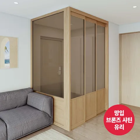 리바트집테리어 우디 3연동 중문 1301∼1500(ㄱ자 고시형 망입유리)