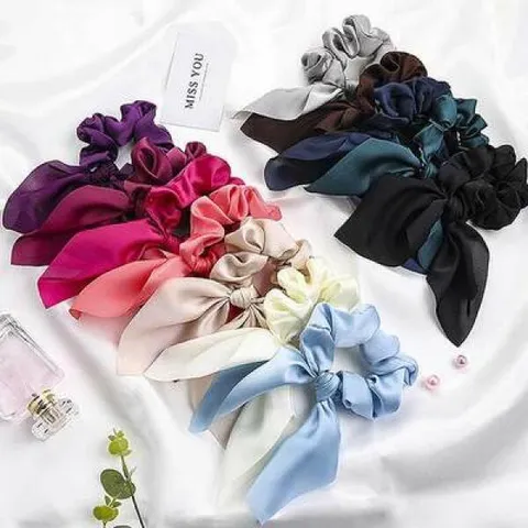 아트박스/익스트리모 Mujer Daily HAIR ITEM 리본광택 곱창머리끈 7color