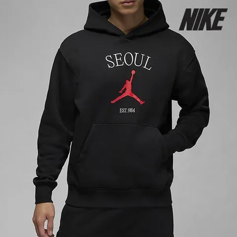 [하프클럽/나이키]나이키 조던 서울 후드티 /T5- HF1507-010 / 조던 서울 SEOUL 기모 풀오버 후디