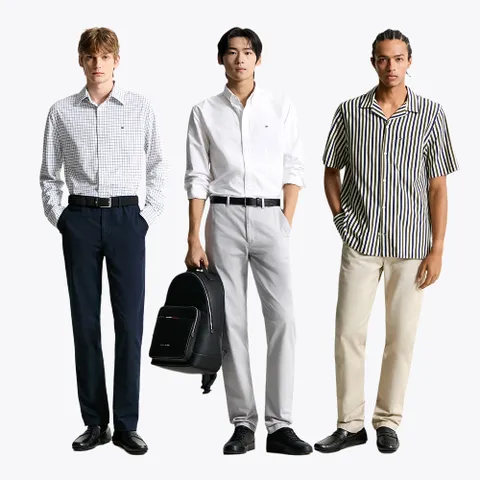 [[결제단에서 10%다운로드쿠폰 추가 적용 가능]][타미힐피거] 덴톤 테크 스트럭처 팬츠 3종 택1 (T12F6WPC050MT1) +할인쿠폰