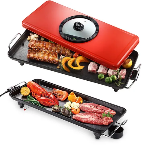 와이드 전기그릴 3중코팅 전기팬 전기후라이팬 78cm - 현대Hmall