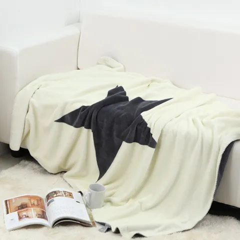 원스타 양면 플란넬 극세사 담요 대
