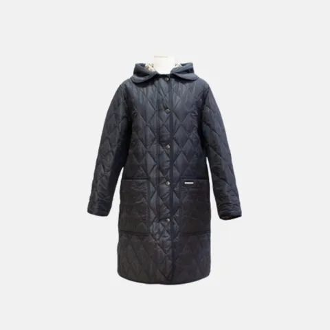 (버버리) 파크게이트 다이아몬드 퀼팅 롱 후드 코트(80842091) +무이자12개월