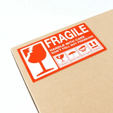 파손주의스티커 15x9 스티커 10장 취급주의 대