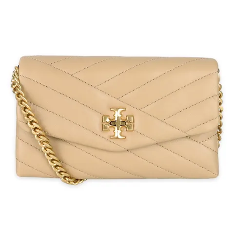 [토리버치] 24 S/S 여성 키라 쉐브론 크로스백(베이지) 90343 251