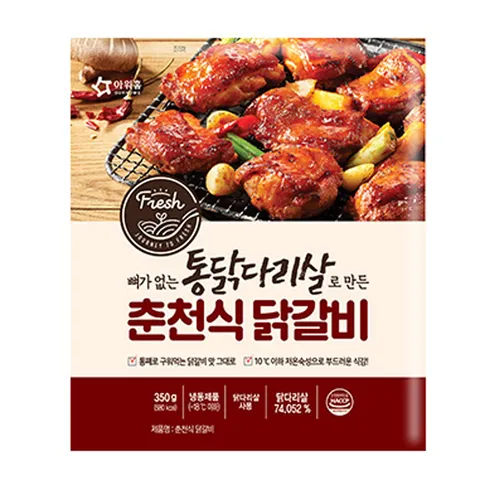 아워홈 춘천식 닭갈비 350g x3개