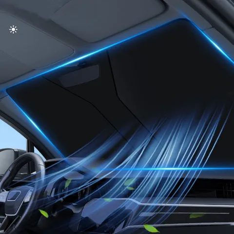 보관이 편리한 팝업 소형 원터치 차량용 햇빛가리개 블라인드 차박 주차 필수품