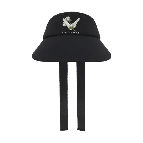 캘러웨이골프썬캡 LQS CWAC24X207_BK 여성 와이드 리본 바이저 +할인쿠폰