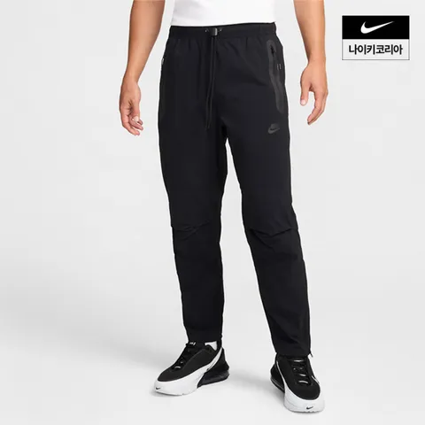 [현대백화점] [현대백화점 나이키 공식 판매처][나이키] 테크 우븐 팬츠 NIKE HM8242-010(나이키 온라인 공식딜러)
