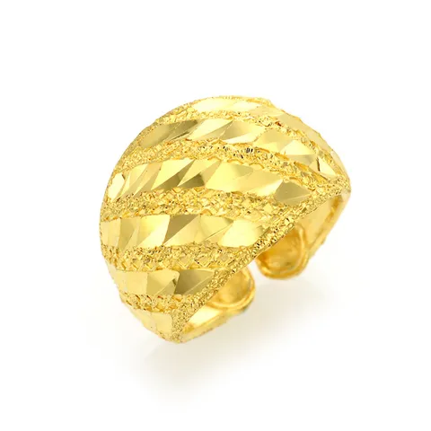 피주얼리(주)  순금 아기반지 돌 백일 반지 1.875g 사선 모양 다이아몬드컷팅 24k 99.9% GC +할인쿠폰