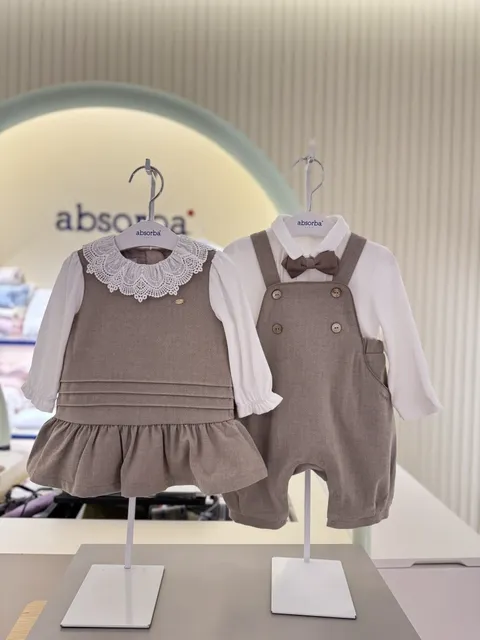 [현대백화점] [압소바] 2025FW 가모프 원피스 정장오버올 2종세트(베이지) (Z2A2525103)