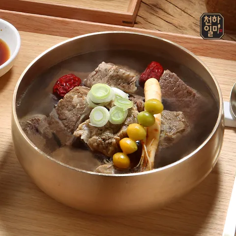 천하일미 홍석천 이원일 순살 갈비탕 700g 3팩
