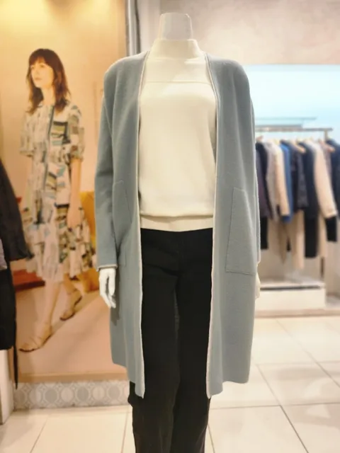 [현대백화점] [캐리스노트] (CN2WKGA01) 캐시미어 혼방 롱 가디건 +할인쿠폰