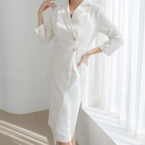 아트박스/신상오픈런 봄하객 단정한 상견례 블레이져 칠부 랩원피스 +할인쿠폰