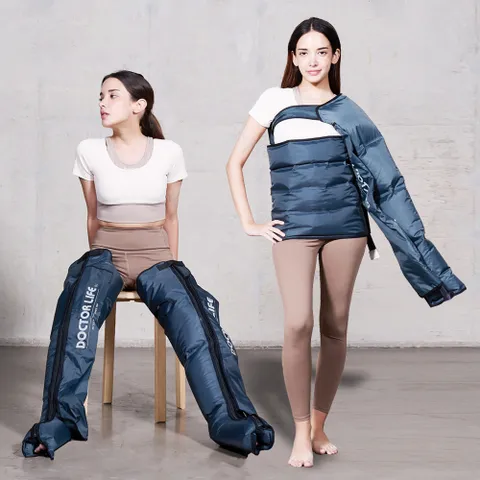 닥터라이프 V7MAX 공기압 종아리 다리 팔 허리 혈액순환 마사지 (풀세트)