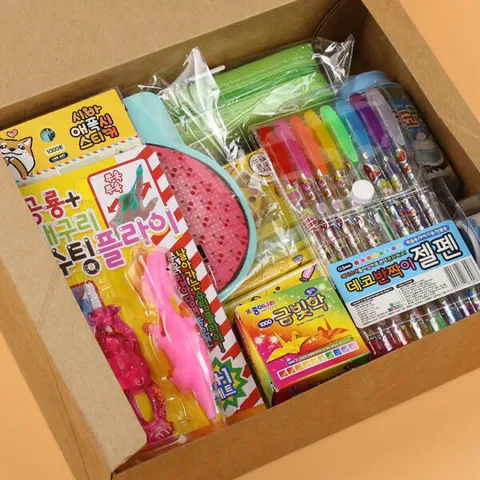 아트박스/아이윙스 키즈 럭키박스 랜덤박스 문구세트 IWS +할인쿠폰