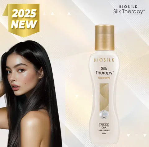 [ ★최신상★ 누적손상 염색지속력 열손상개선]실크테라피 2025 NEW 리페러티브 에센스 59ml 중용량 단품 