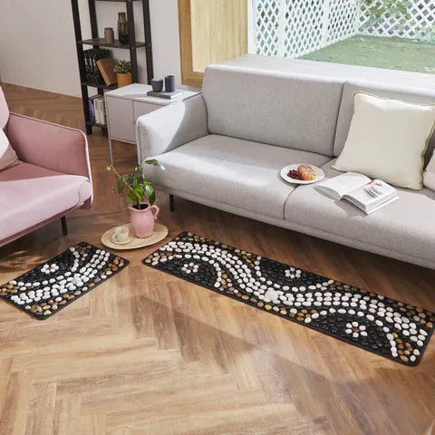 [장명백세] 건강 지압 발매트 2종세트 