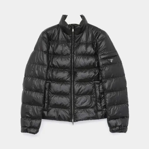 프라다 삼각로고 폴리 루시 하이넥 여성 패딩 29W149 11HU F0002