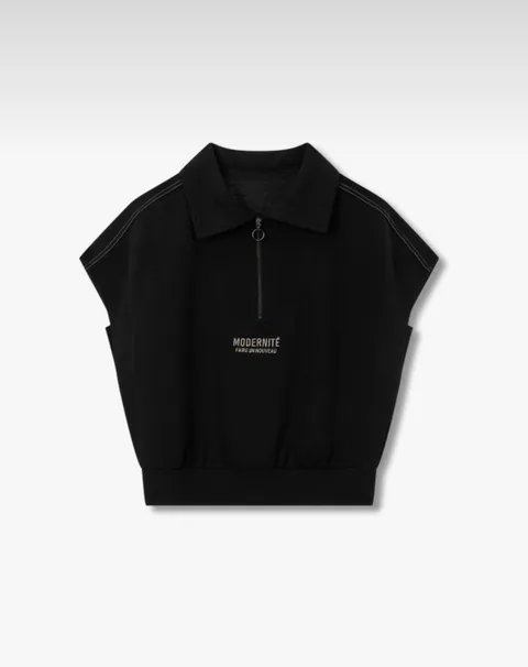 [현대백화점] [VOV] 보브7155340800 하프 집업 저지 티셔츠