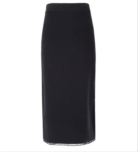 [현대백화점] [아이잗컬렉션] 시어 배색스커트(CRAE1SK671)