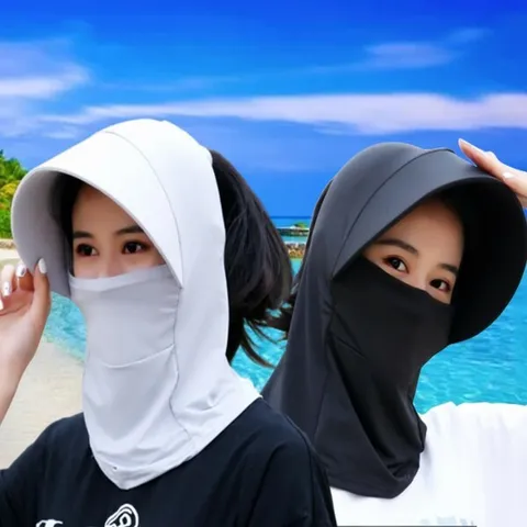 [하프클럽/브이와이]여자 쫀득 썬가드 여름골프 챙있는 모자