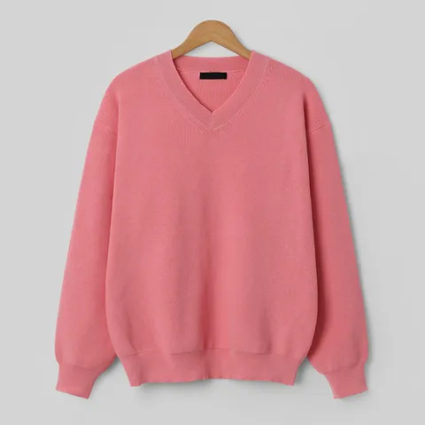 [하프클럽/엠엔씨]도토미 오버핏 브이넥니트 (MDKN788LS)