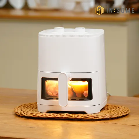 인썸 보이는 에어프라이어 대용량 에어프라이기 4L IAF-400