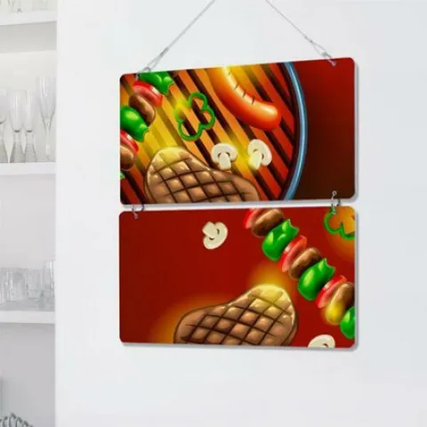 아트박스/꾸밈 nm471-멀티아크릴액자_함께하는시간이즐거운바베큐