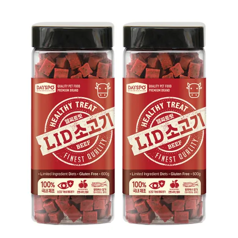 데이스포 헬씨트릿 소고기 LID 600g 2개