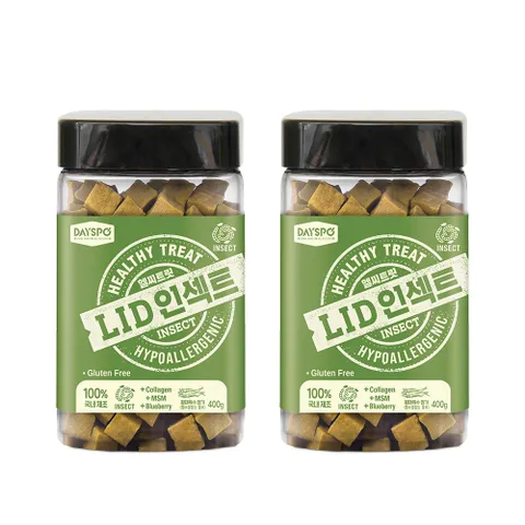 데이스포 헬씨트릿 인섹트 LID 400g 2개