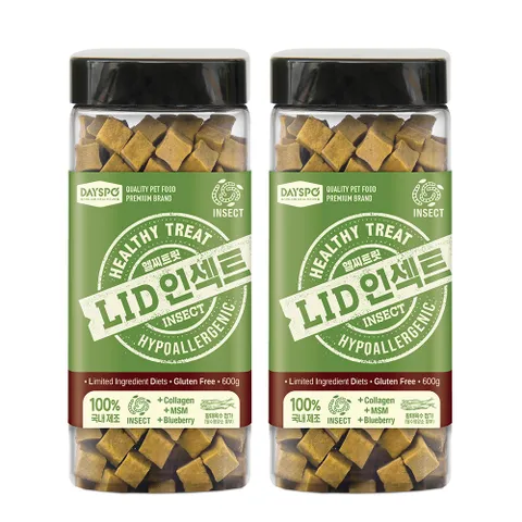 데이스포 헬씨트릿 인섹트 LID 600g 2개