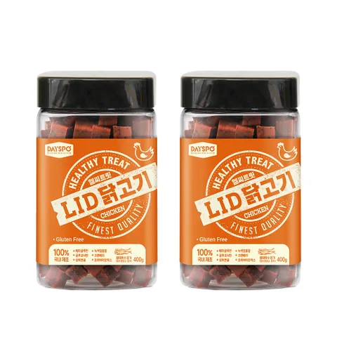 데이스포 헬씨트릿 닭고기 LID 400g 2개