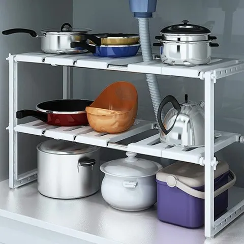 이룸 2단 싱크대 하부 선반싱크인선반싱크대정리