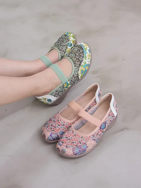 여성 여름 플라워 단화 117717 +할인쿠폰