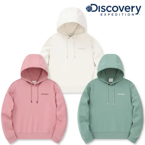 [현대백화점] 디스커버리 (DWHD41044) 2024 F/W 여성 세미크롭 후드티 +할인쿠폰