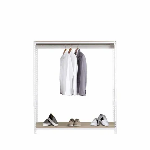 스피드랙   홈던트하우스 시스템행거 스피드랙 행거 2단1봉 1200 x 600 x 1500 +할인쿠폰