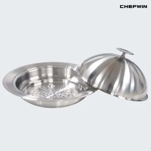 쉐프윈 316STS 멀티찜기+돔뚜껑 SET