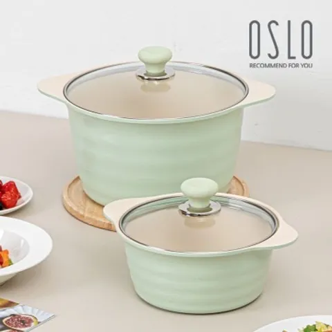 서울리빙 오슬로 허브 인덕션 냄비세트 2종(20양수+26곰솥) +할인쿠폰