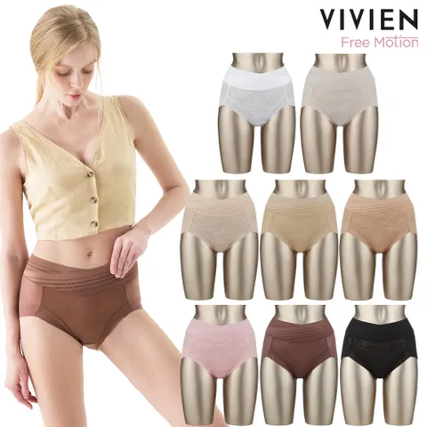[방송히트]비비안 프리모션22차 하이웨이스트 스타일 크레오라 쉐이핑 헴팬티 8종 +할인쿠폰