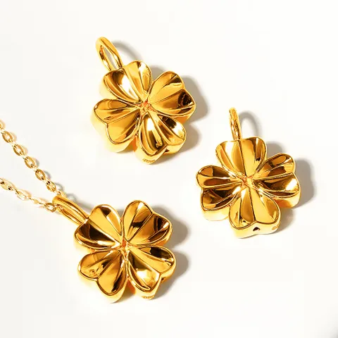 골드앤 순금 24K 샤이닝 클로버 팬던트_0.43g +할인쿠폰