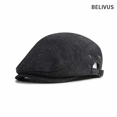 빌리버스 남성 헌팅캡 겨울모자 캡모자 골프모자 BHW014