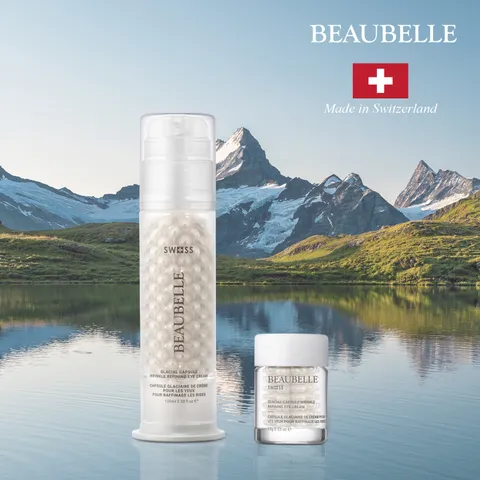 [★Only for Eyes 스위스 아이크림★]뷰벨 글레이셜 캡슐 링클 리파이닝 아이크림 매니아패키지(아이크림100ml+아이크림15g)