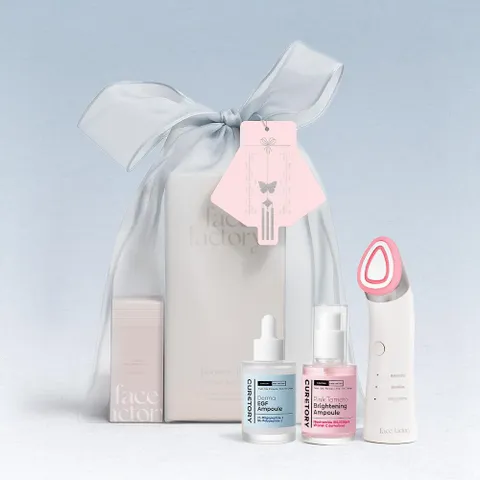 페이스팩토리 부스터즈 프로 + 핑크 토마토 미백 앰플 1 + 모공 탄력 EGF 앰플 1 +할인쿠폰