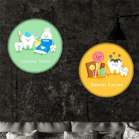 아트박스/꾸밈 nh399-LED액자45R_건강하고예쁜치아